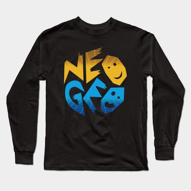 Neo Geo logo retro style Long Sleeve T-Shirt by VinagreShop